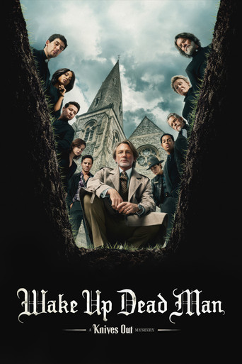 Wake Up Dead Man: A Knives Out Mystery (2025) Hindi Dubbed Netflix Poster