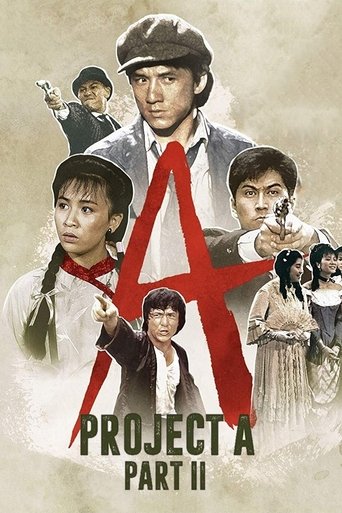 Project A 2 (1987) Hindi Dubbed Poster